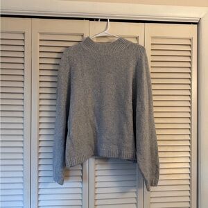 Old Navy Gray Mockneck Women's Sweater